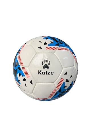 Katze Smart Halısaha Ve Çim Saha Futbol Topu 5 Numara Beyaz - Mavi