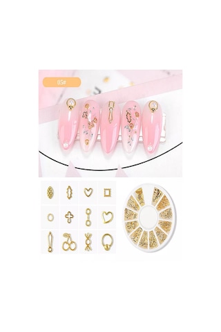 Metal Nail Art Tırnak Süsü F693-05