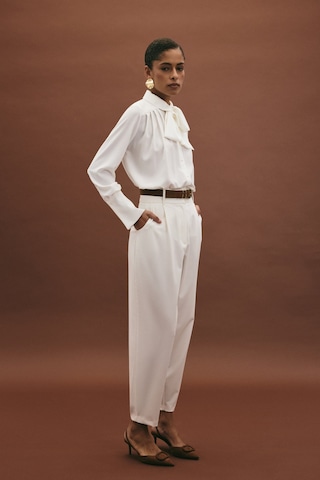 Sateen Lena Havuç Pantolon - Ekru-136962 Ekru
