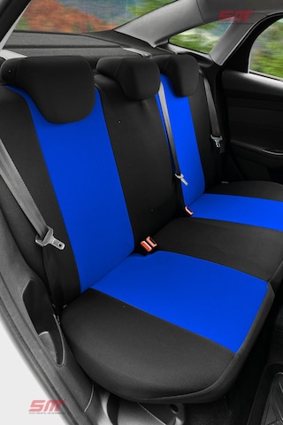 Ecoline Serisi Universal Oto Koltuk Kılıfı Mavi