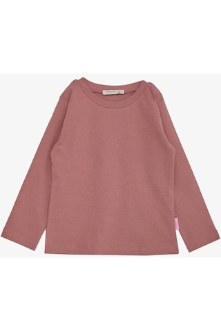 Breeze Kız Çocuk Uzun Kollu Tişört Basic 1-4 Yaş, Gülkurusu Gül Kurusu