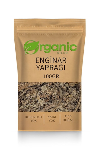 Enginar Yaprağı Çayı 100gr Kurutulmuş & Elenmiş Doğal