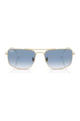 Ray-ban Rb 3779 0013f 56 Explorer 3 Unisex Kare Gold Metal Güneş Gözlüğü Altın