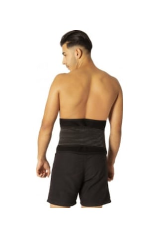 Multiflexpro Termal Sauna Bel Korsesi Bel Göbek Basen Spor Siyah