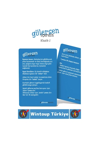 Oyun Eğlenceli Kız Erkek Grup Arkadaş Ortamı Komik Görev Ceza Kart Oyunu Gülersen İçersin-klasik 2