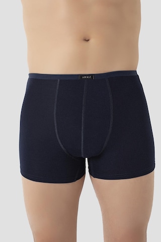 Arma Yıldız Erkek İnce Bel Lastikli Bambu Boxer Lacivert 5'li Paket Lacivert