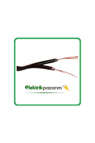 2x0.22mm Kodlu Kordon Kablo Bakır Led Bağlantı Kablosu Kalaylı 100 Metre