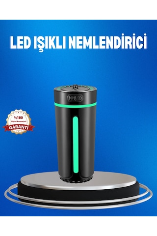 Usb Bağlantılı Led Li Hava Nemlendirici Aromaterapi Buhar Difüzörü