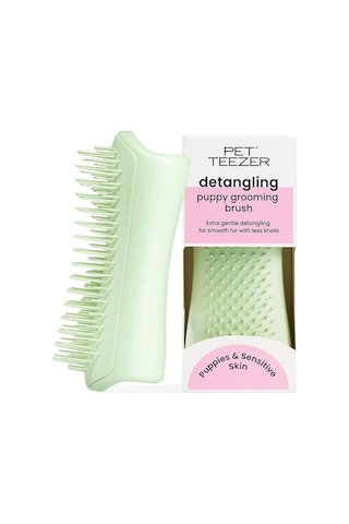 Tangle Teezer Pet Puppy Brush Grooming Green Köpek Bakım Fırçası