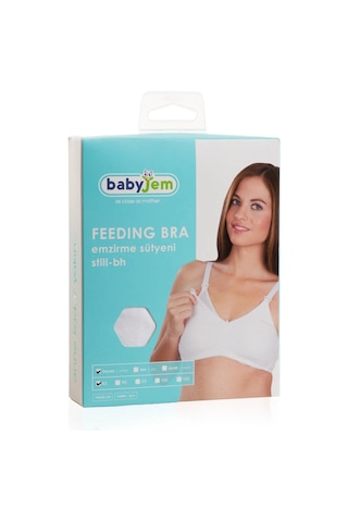 Babyjem Anne Emzirme Sütyeni 85 Beden Ten %100 Pamuk