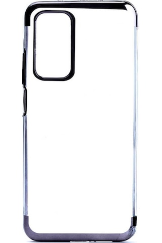 Huawei P Smart 2021 Kılıf Zore Dört Köşeli Lazer Silikon Kılıf