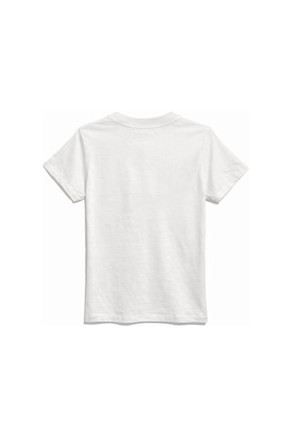 Mixray 2078 Kadın Pamuk Ayıcık Nakışlı Bisiklet Yaka T-shirt Gri