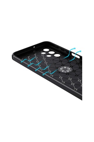 Samsung Uyumlu Galaxy A13 4G Kılıf Yüzüklü Magnetli Ravel Case Kapak