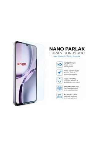 Tecno Spark Go 3 Ekran Koruyucu 9h Nano Parlak 6.75 İnç