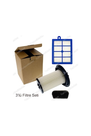Philips Uyumlu Fc 9225 Marathon Autoclean Hepa Filtre Seti (347352293)