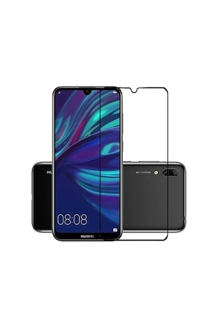 Goocamp Huawei Y6s 2019 Uyumlu Davin 5d Cam Ekran Koruyucu