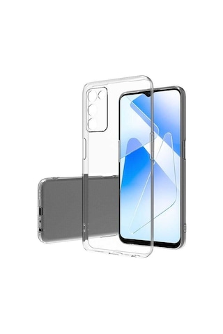 Kvy Oppo A55 Kamera Korumalı Süper Silikon Kılıf