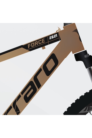 Carraro Force 650 Mtb Bisiklet Bronz Renk 24 Vites H.disk Bronz - Siyah-beyaz