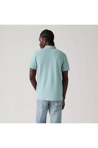 Levi's Erkek 100% Pamuk Standard Fit Polo Yaka Su Yeşili T-shirt - 35883-0283 Yeşil