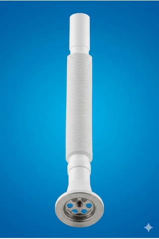 Kaliteli Körüklü Lavabo Sifonu - Esnek Ve Kolay Montaj