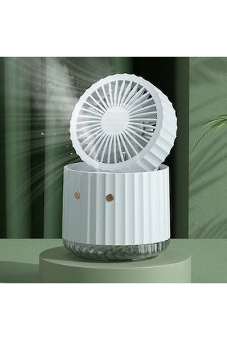 Pw01 Led Sprey Nemlendirici Hava Soğutucu Beyaz Luhawı Beyaz Yok Masaüstü Buharlı 5 W 100 Adetten Az