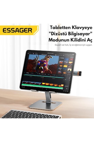 Essager Usb To Type-c Otg Dönüştürücü Adaptör, 5 Gbps Veri Aktarım, Usb Type C Çevirici, Klavye, Mouse Çevirici