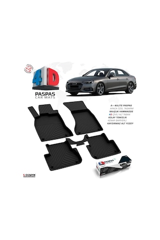 Audi A4 B10 4d Havuzlu Paspas 2019 Üzeri A+kalite