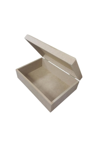 Ahşap Dikdörtgen Kutu 20x14cm