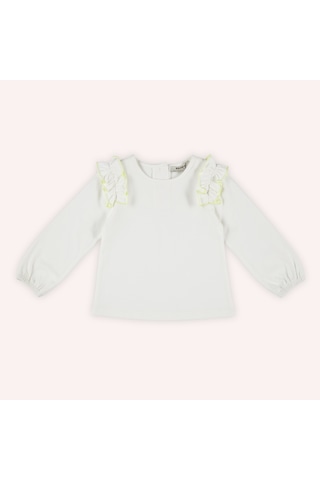 Panço Kız Çocuk Uzun Kollu T-shirt 2421gb05004-4613 001