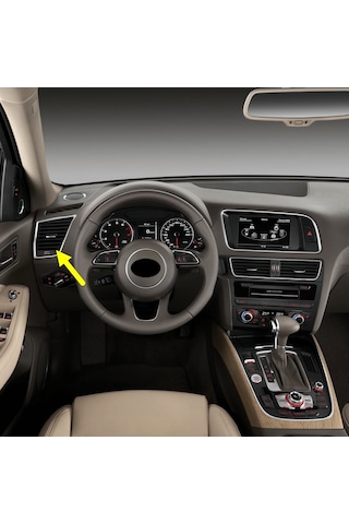 Audi Q5 2013-2016 Ön Torpido Sol Havalandırma Izgarası 8r1820901g