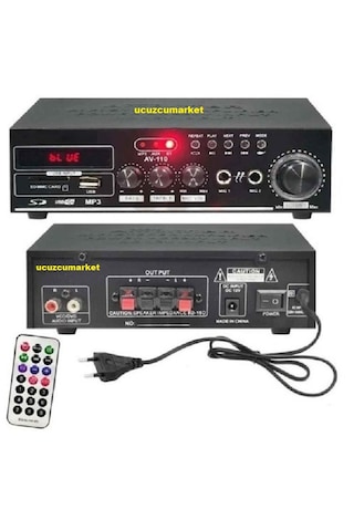 Tavan Hoparlör Seti 1 Adet Anfi+2 Adet 1oov 16 Cm Tavan Hoparlör