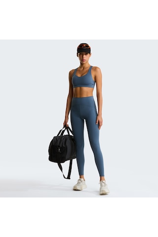 The North Face Jaida Pocket 27 Kadın Mavi Koşu Taytı Nf0a8j1w0u31