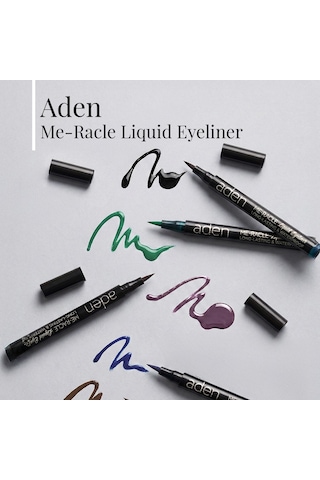 Aden Me-racle Liquid Eyeliner - Likit Eyeliner 02 Brown Kahverengi Diğer