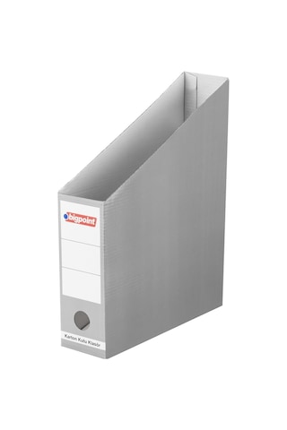 Bigpoint Karton Kutu Klasör Gri 6'lı Paket