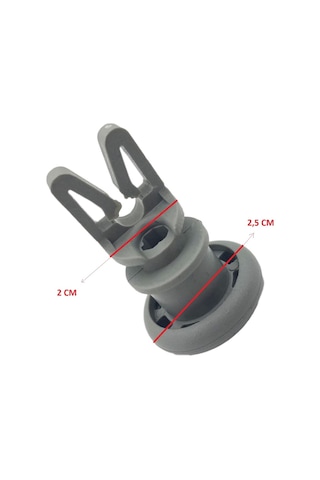 Arçelik Uyumlu Bulaşık Makinesi Sepet Tekerleği Üst Teker 8 Adet - 308844152