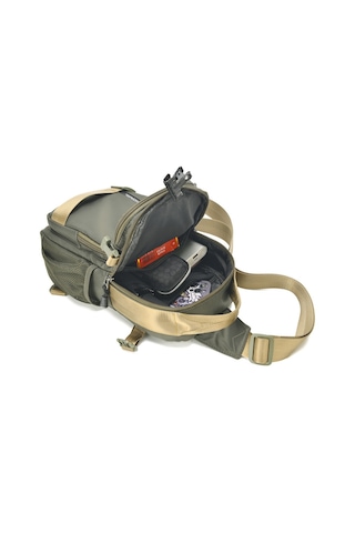 Haoshuai HS1700-01 Çok Amaçlı Çapraz Askılı Omuz, Göğüs, Sırt Çantası