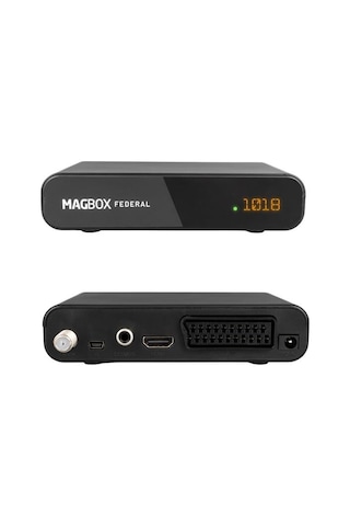 Magbox Federal Tkgs Li Hd Uydu Alıcısı Scart + Hdmı Çıkışlı