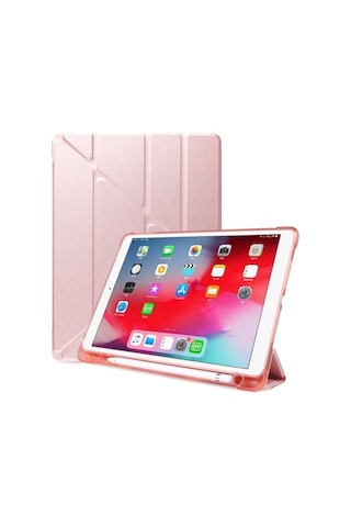 Huawei Matepad 11.5 Inç Tablet Uyumlu Kılıf Katlanır Kalemlikli Standlı Uyku Modlu Akıllı Kapak Kılıf