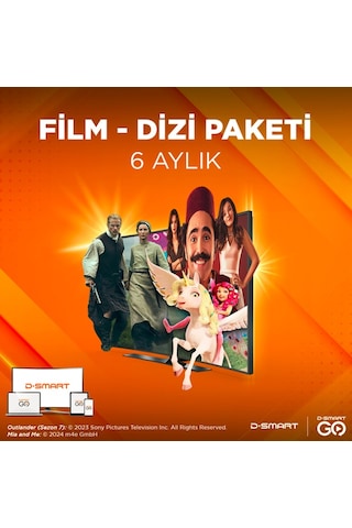 D Smart Go Film Dizi Paketi 6 Aylık