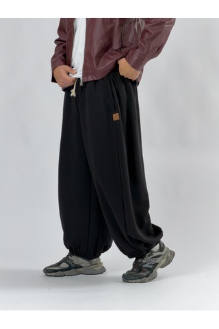 Cocopelli Siyah Oversize Baggy Erkek Pantolon Coc3414