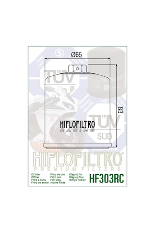 Hf303Rc Cbr 1000-Cbf500Cbr600-Xl650 V Transalp Performans Filtre 387795971