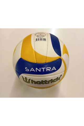 Hattrick Santra Voleybol Topu El Dikişli Sarı - Mavi