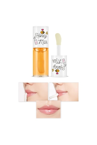 Missha A'PIEU Honey & Milk Lip Oil Süt ve Bal Özlü Nemlendirici Dudak Bakım Yağı