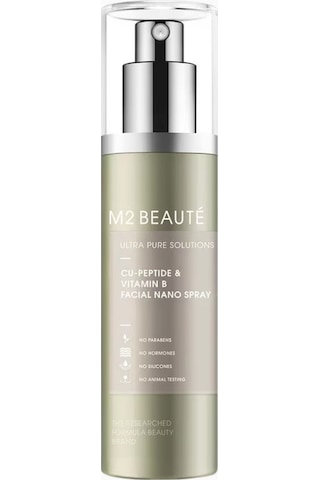 M2 Beaute M2 Beauté Ultra Pure Solutions Cu-peptid Ve B Vitamini Yüz Nano Sprey Cilt Bakım Setleri
