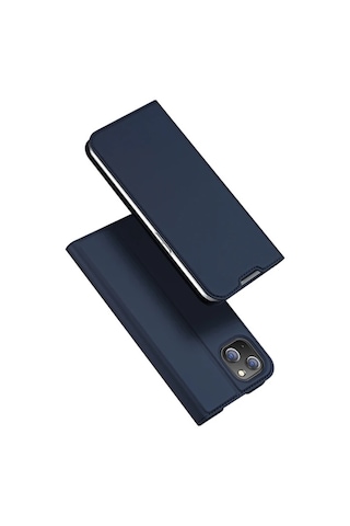 Dux Ducis İphone 14 Plus 6.7 Kılıf Skin Pro Series Flip Cover Kapaklı Kılıf- 5775 Çok Renkli
