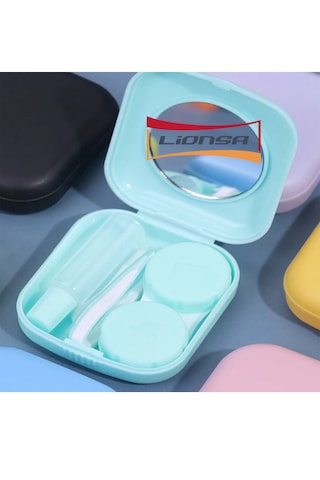 Lens Kutusu Ve Takma Aparatı Set Mini Turkuaz