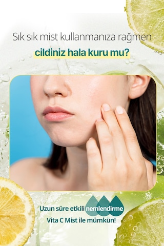 Yeşil Mandalina Özlü, Aydınlatıcı, Leke Karşıtı Serum Mist Goodal Green Tangerine Vita C Serum Mist