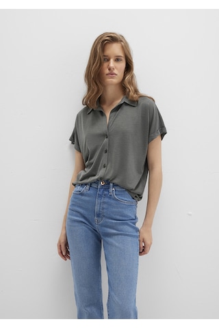 Mavi - Lux Touch Tencel Tm Yeşil Modal Gömlek 168081-71553 Yeşil