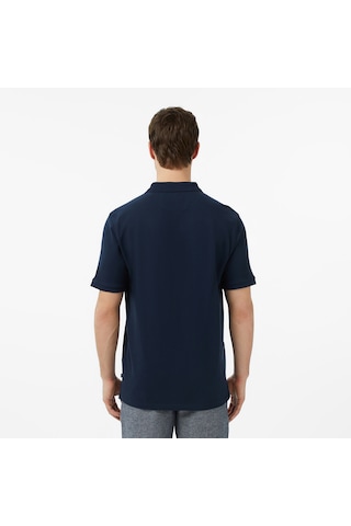 Nautica Erkek Lacivert Regular Fit Polo Yaka T-shirt Düz K65000t Lacivert