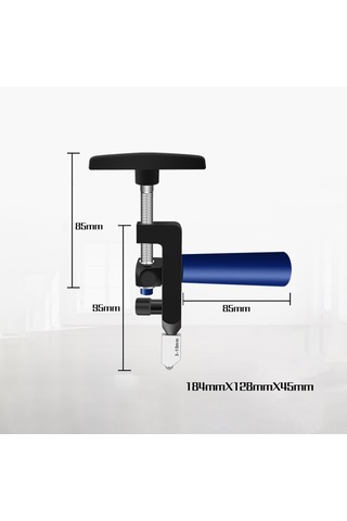 Shineyee Altın Metal Cam Ve Seramik Testere - Kolay Kesim, Ergonomik Tutuş, 3-15mm Kalınlık, 3 Değiştirilebilir Uç